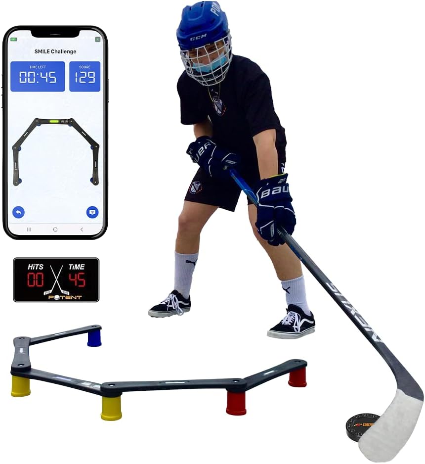 Ultimate Hockey Puck Handling Trainer for Enhanced Hockey Skills Competition Performance