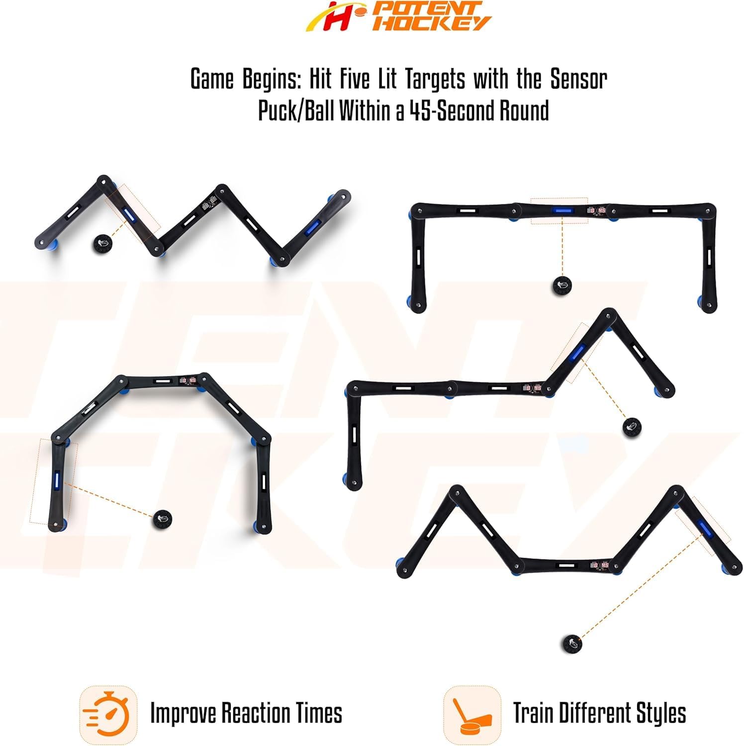 Ultimate Hockey Puck Handling Trainer for Enhanced Hockey Skills Competition Performance