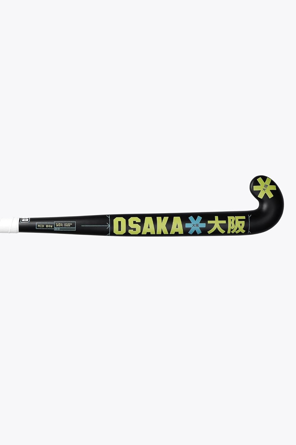 Hockey Stick Mid Bow 10 | Blue-Shadow Lime