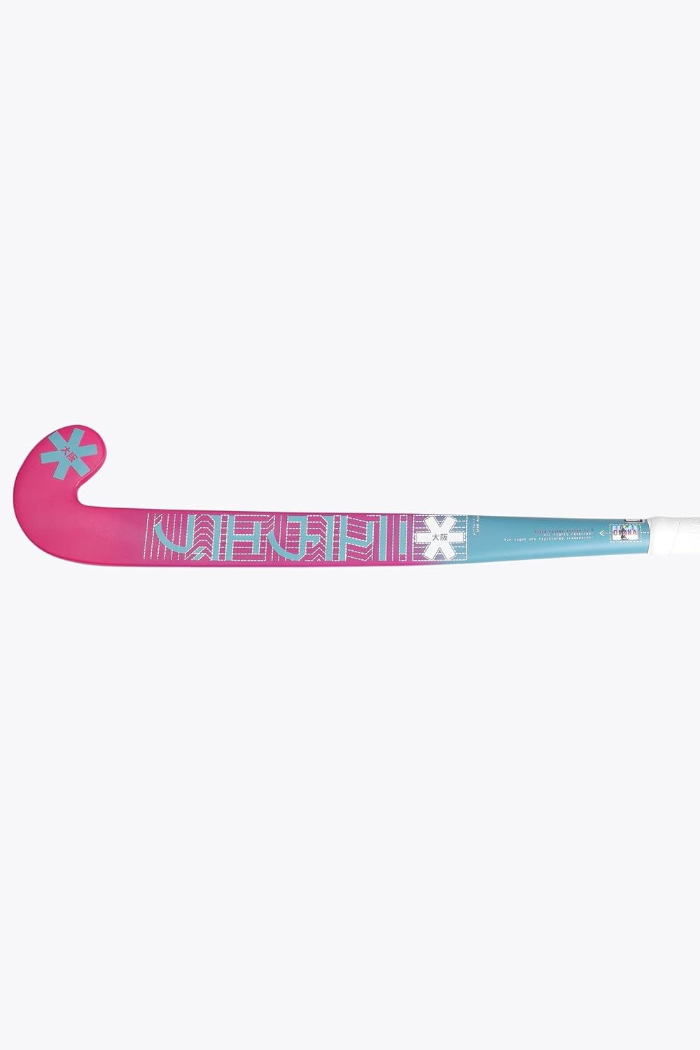 Hockey Stick Mid Bow GF | Blue-Berry Gradient