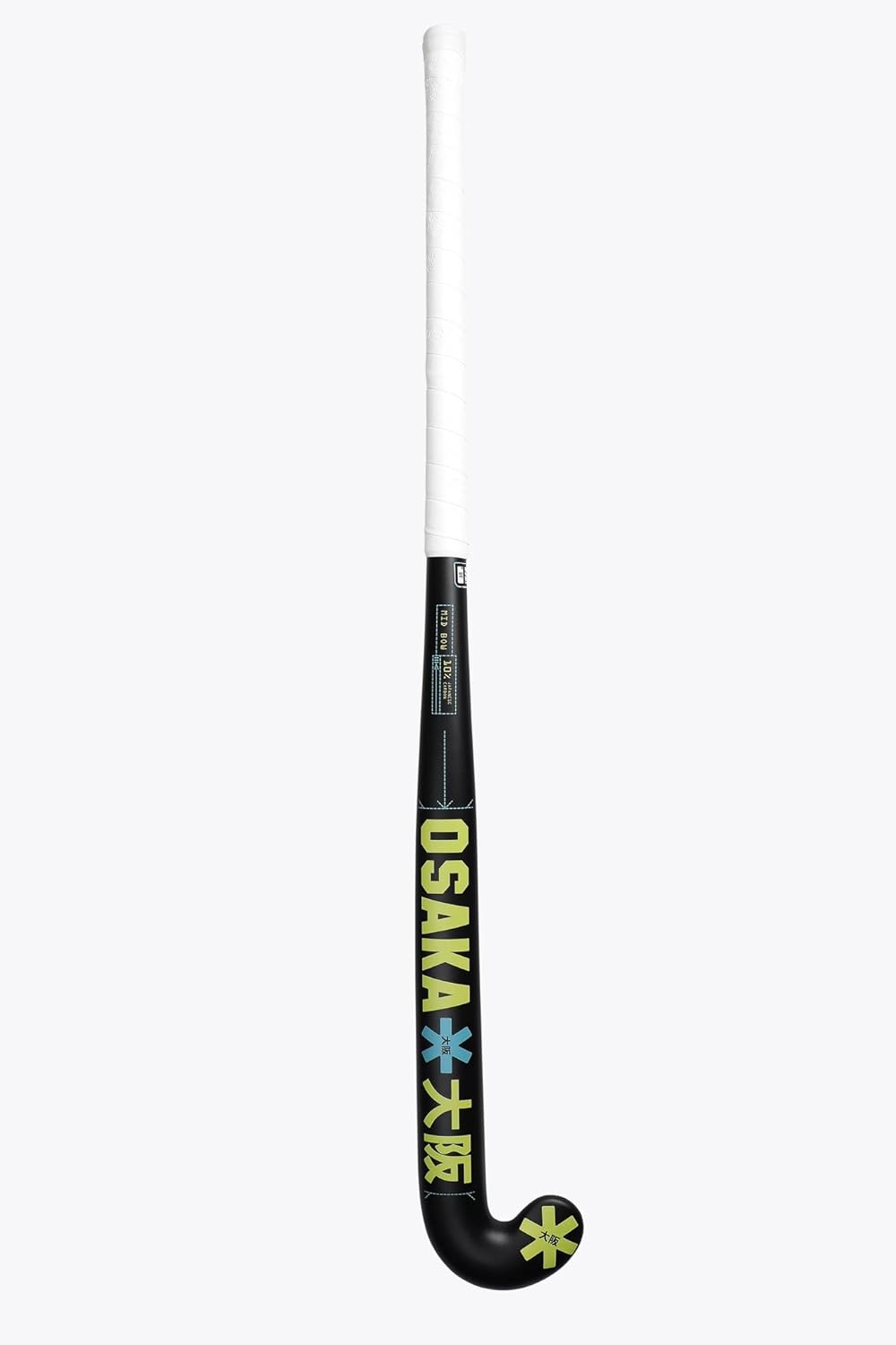Hockey Stick Mid Bow 10 | Blue-Shadow Lime