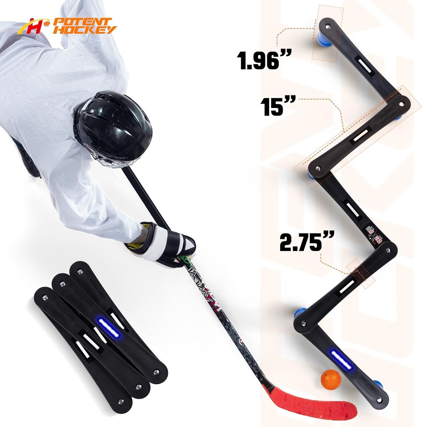 Ultimate Hockey Puck Handling Trainer for Enhanced Hockey Skills Competition Performance